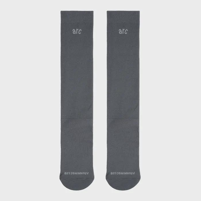 Arc Run Knee Socks - Grey