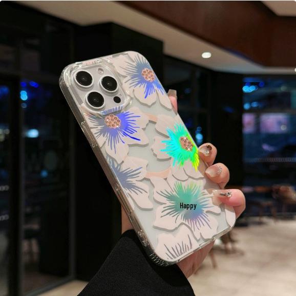 

Vibrant Floral Magnetic Phone Case for iPhone 17/17 Air & 16Pro Max, High Transparency, Compatible with Apple 15, Designed for Women 17 Pro
