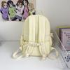 School bag 2025 new high-value school bag niche design backpack sweet cool backpack large capacity casual backpack