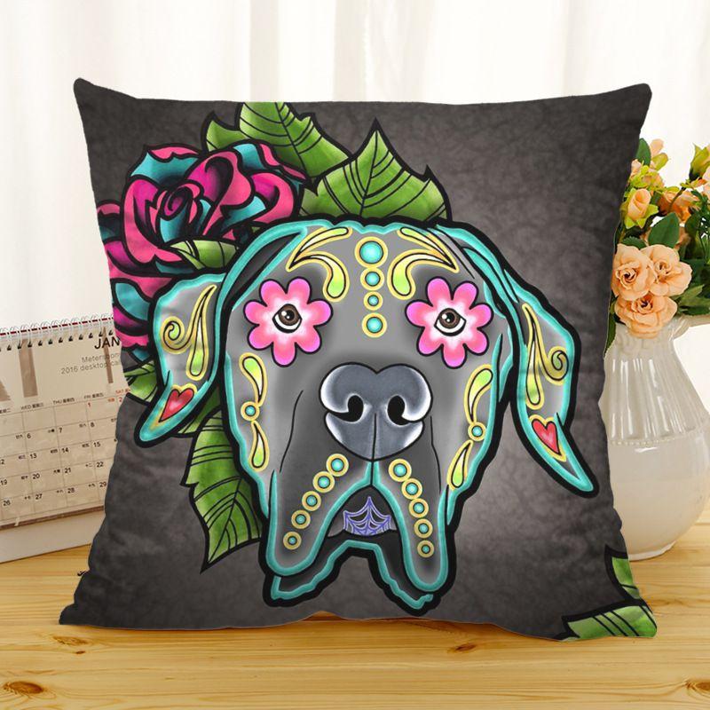 Versatile Cute And Humorous Dog Pillow Cover For Car Sofa And Home Office