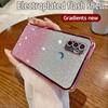 For OPPO A53 2020 Case OPPO A53S A11S A33 2020 Phone Case Shiny Glitter Plating Silicone Camera Lens Soft Back Cover