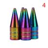 1PCS Neon Lights Color Aluminum Car Tire Valve Caps General Cars Truck Air Port Cover High Quality Tire Rim Valve Wheel Stem Cap