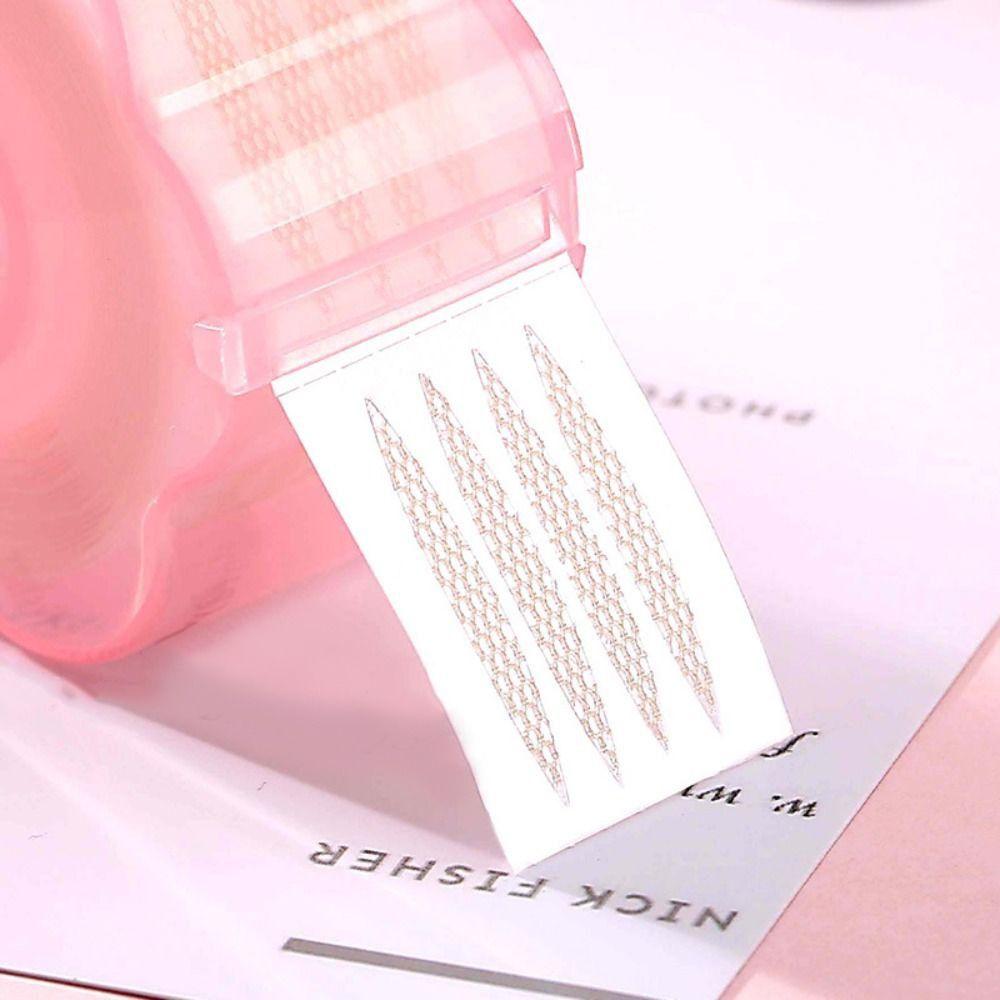 360Pcs Breathable Invisible Lace Eyelid Sticker S/L Fold Mesh Eye Stickers Big Eyes Olive Shaped Eyelid Tape Roll Beauty
