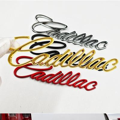 For Logo Escalade CT5 CT6 XT5 XT6 DTS SLS XLR ATS SRX Tiburon Car Side Fender Rear Letter Sticker Styling Accessories