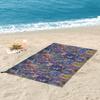 Lucky Star Campus Anime Cartoon Beach Towel Soft Microfiber Quick Dry Absorbent Quick Towels For Mountain Climbing