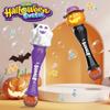 Non-Toxic Christmas Halloween Handheld Light Electric Bubble Gun Automatic Soap Blower Children'S Outdoor Bubble Machine Toy Party Games