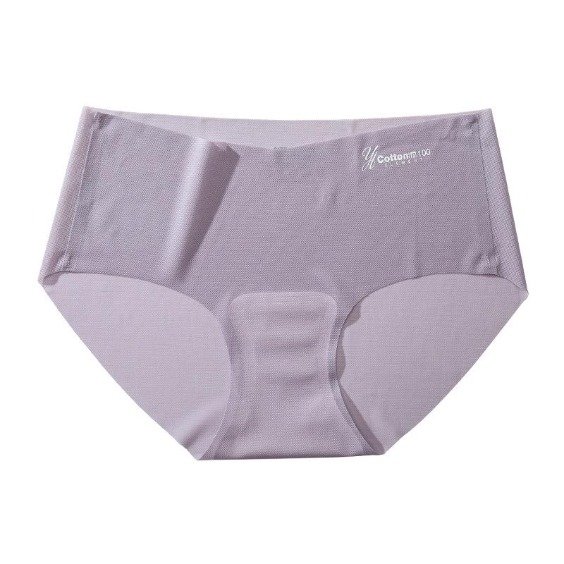 Women S Low Waist Seamless Antibacterial Summer Breathable Triangle Underwear