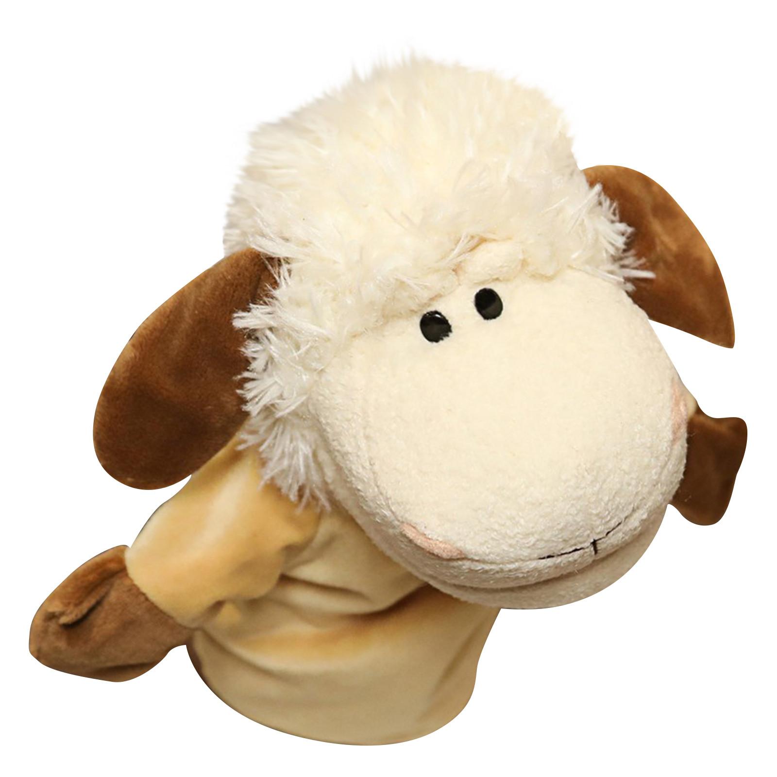 

Несколько игрушек-марионеток в виде животных, большие одинарные плюшевые перчатки, 9,8 дюймов, принадлежности для раннего образования в детском саду, кошки, коровы, львы, 1 шт., One Size