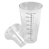 Cocktail-Shaker-Set, klare Skala, Standardkapazität, verhindert Verschütten, transparenter Shaker für Bar
