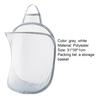 Storage Basket Contracted Design Sturdy Polyester Foldable Storage Basket for Living Room