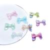 Acrylic Burst Pearl Bow Tie Beaded Hair Tie & Car Pendant DIY Accessory