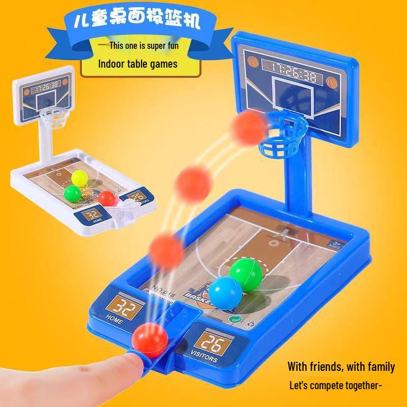 Children's Desktop Mini Basketball Hoop Game – Parent-Child Interactive Toy for Kindergarten Gift