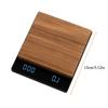 LED Mini Wooden Tea Scale Type-c Precision Tea Scale Electronic Tea Scale  Coffee Weighing