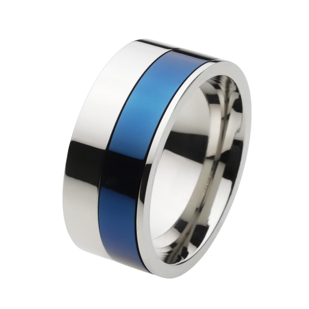 

Кольцо Blue Line, сталь fr6042 11 [Figmart] [Аксессуар из нержавеющей стали] №.