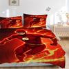 3pcs Flash Cover Set, Bedding Set, Soft Comfortable Duvet Cover, For Bedroom, Guest Room (1*Duvet Cover + 2*Pillowcases, Without Core) Yy251