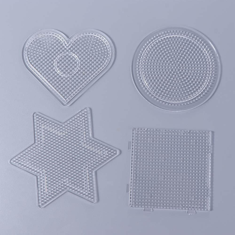 Board Puzzle Beadbond Jigsaw Puzzle Transparent Beads Template Puzzle Template Diy Toy Pegboard