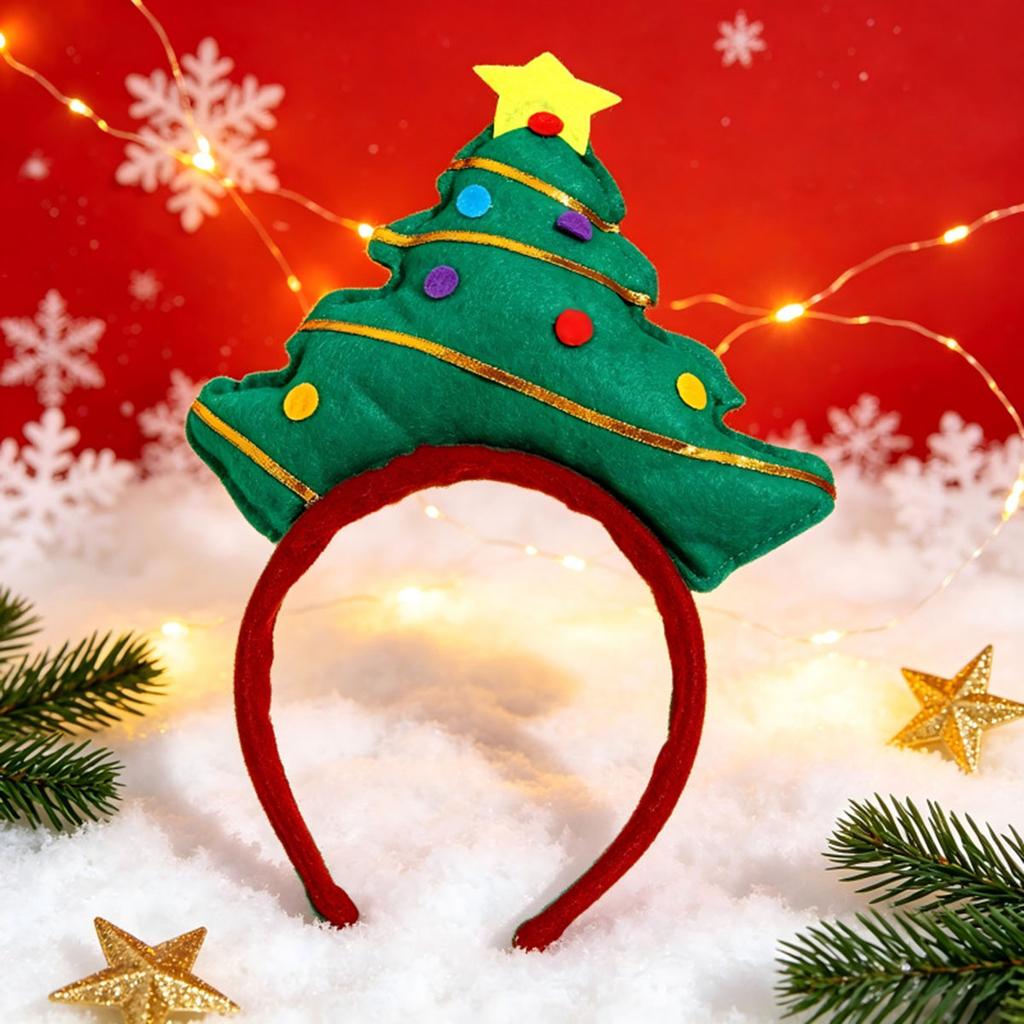 Christmas Decoration Headband Party Makeup Ball Christmas Headband Christmas Decoration