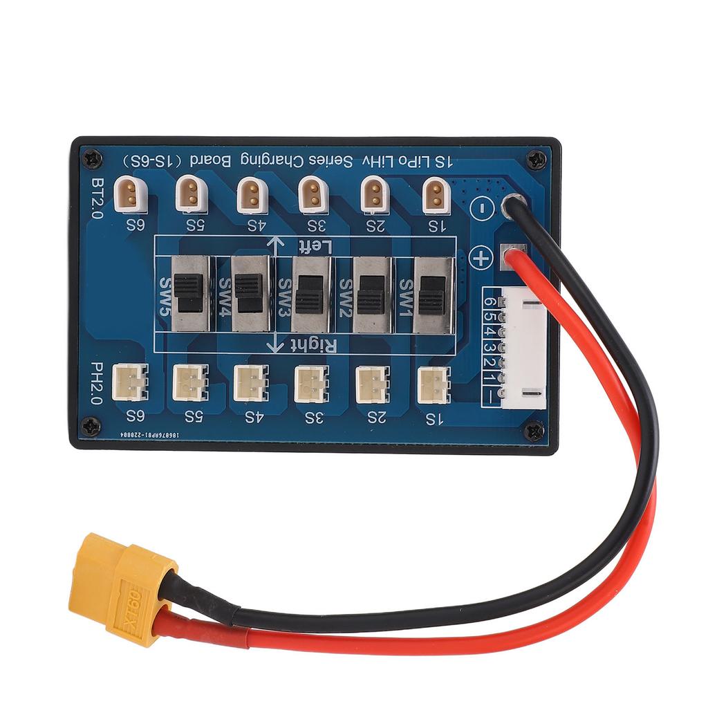 Battery Balance Charge Board 1S Series Connection Balance Charging Adapter for Lithium Battery