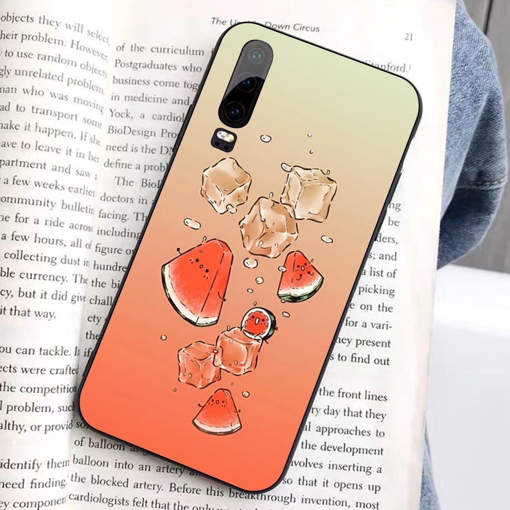 Fruit Watermelon Phone Case For Huawei Honor 10 Lite 9 20 7A 9X 30 50 60 70 Pro Plus Soft Silicone Cover