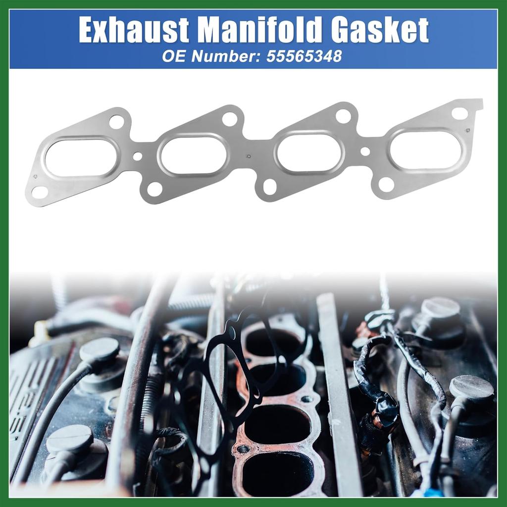 Motoforti Exhaust Manifold Gasket Engine Intake Manifold Seal for Buick Encore 1.4L 2013-2021 for Chevrolet Cruze 1.4L 2011-2016 No.55565348