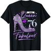 This Queen Makes 76 Looks Fabulous Shirt 76th Birthday Women T-Shirt(1)