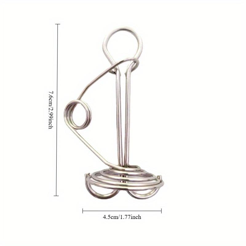 Pack of 10 Spring Deck Pegs Rope Buckles Portable Stainless Steel Windproof Retractable Awning Tent Stake Hooks Camping Tool