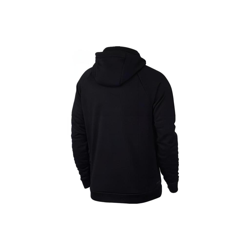Nike Sweatshirts Men's Black Hooded Moderate Regular 931813-010