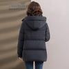 Snowflying Women's Hooded Thickened Duck Down Jacket