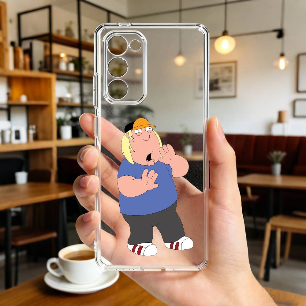F-Family F-Funny G-Guy Phone Case For Samsung Galaxy A91,80,73,72 ,71,53,52,32 ,31,22,21s,20,Transparent Case