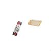 Festive Winter Table Runner And Dessert Plate Coffee Tray with Handle for Holiday Dining Room