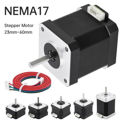 Motor de Passo Nema 17 60MM Bipolar 2A 85N.cm(118oz.in) Motor 42 Motor 2 Fases 4 Fios Motor de Passo Bipolar 1,8 Graus para CNC Impressora 3D
