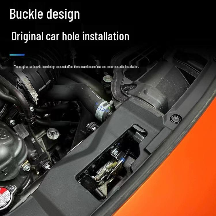 2022 11th Gen Civic Engine Bay Cover: Raised Protective Plate