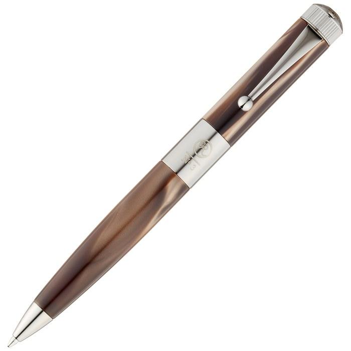 Romeo Ito-ya No. 3 Ballpoint Pen, Thick Barrel, Italian Gray R134