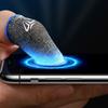 Telefon-Gaming-Fingerling für mobilen Controller Silberfaser Empfindlich Schweißabweisend Atmungsaktiv Fingerling für PUBG