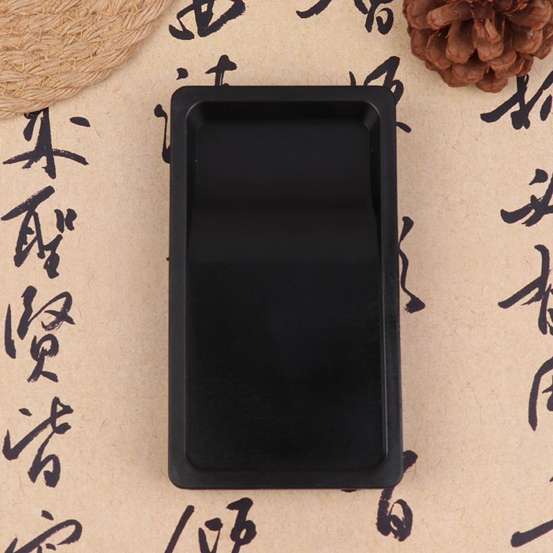 Beginner Plastic Ink Stone Set Grinding Inker For Chinese Calligraphy Pine Soot Inkstick Xuan Rice Paper Writing Painting