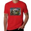 Cryptids playing poker T-Shirt quick drying anime t shirts men