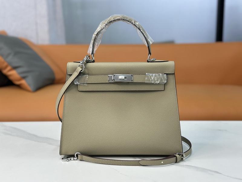 26 New Genuine Leather Women's Bag Palm Pattern Mini 22CM25 Silver Buckle Handbag Single Shoulder Diagonal Cross-border