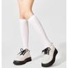 Girls Summer Thin Style Breathable Elastic Legs Thin Pressure College Wind Long Leg Socks