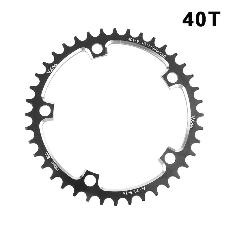 38-60T AL7075 Sprocket For Road Bike Positive And Negative Gear Plate 130 BCD Bicycle Chainring Narrow Wide Stars