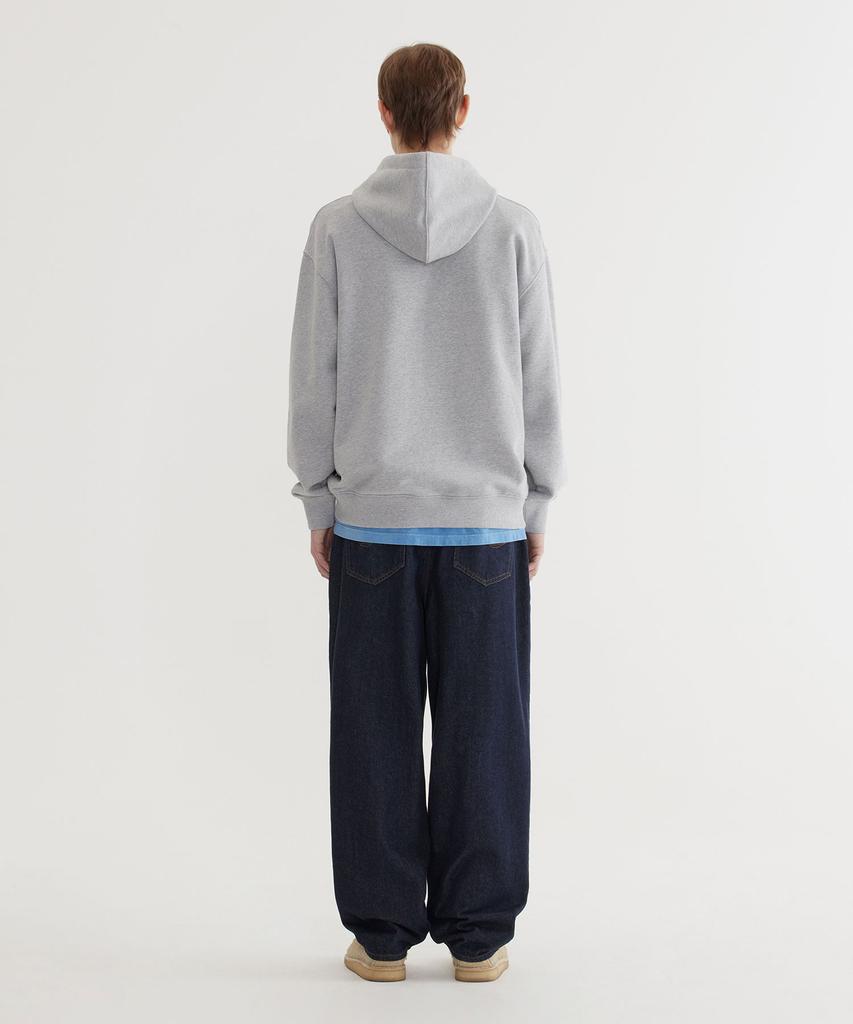 C Logo Hoodie Melange Gray
