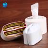 Northern Magic Props Double Layer Unbreakable Paper Streamers - White & Colorful for Stage Performances, Holidays, & Events