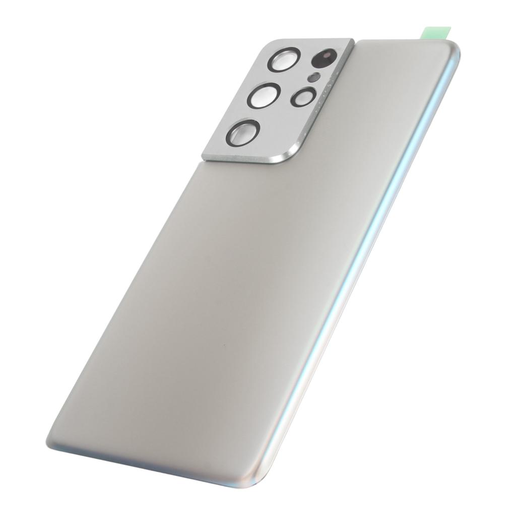 Remplacement Verre Arrière Porte Arrière de Téléphone en Verre avec Bande Adhésive Cadre Caméra Pré-installé pour    1   5G