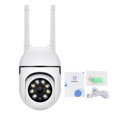 1080P Outdoor Security Camera 360 Degrees  Viewing Angle 2 Way Audio Waterproof Pan Tilt Camera for Home