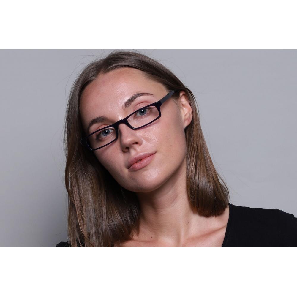 Full Rim RecTangle FrosTed Dark Blue SmarTbuy CollecTion Tanner T 0023m 004 Fashion Unisex Eyeglasses