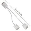 15 PIN SVGA Adapter 25cm Length Splitter Cable Adapter Cable Y Adapter  Display Extension