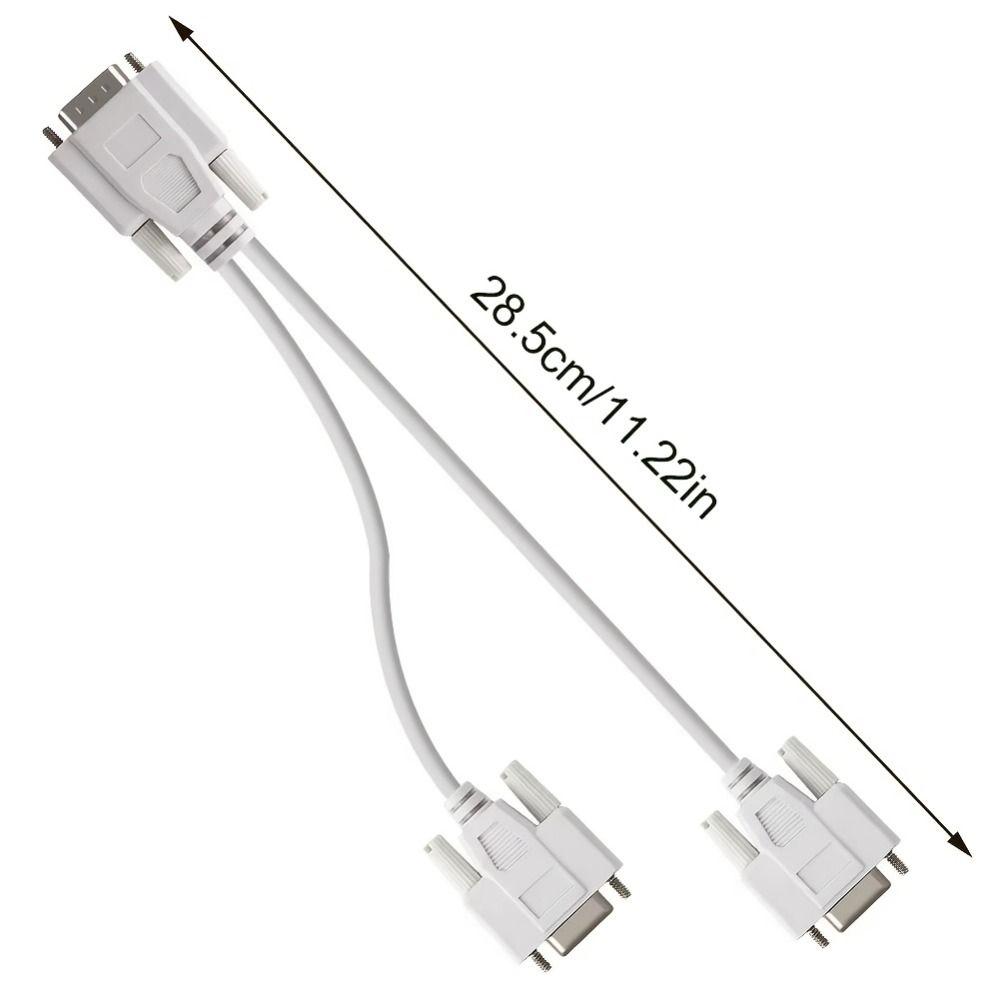 15 PIN SVGA Adapter 25cm Length Splitter Cable Adapter Cable Y Adapter  Display Extension