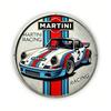 Vintage Martini Metal Tin Sign Durable Aluminum Art for Garden Porch Balcony Wall Decor