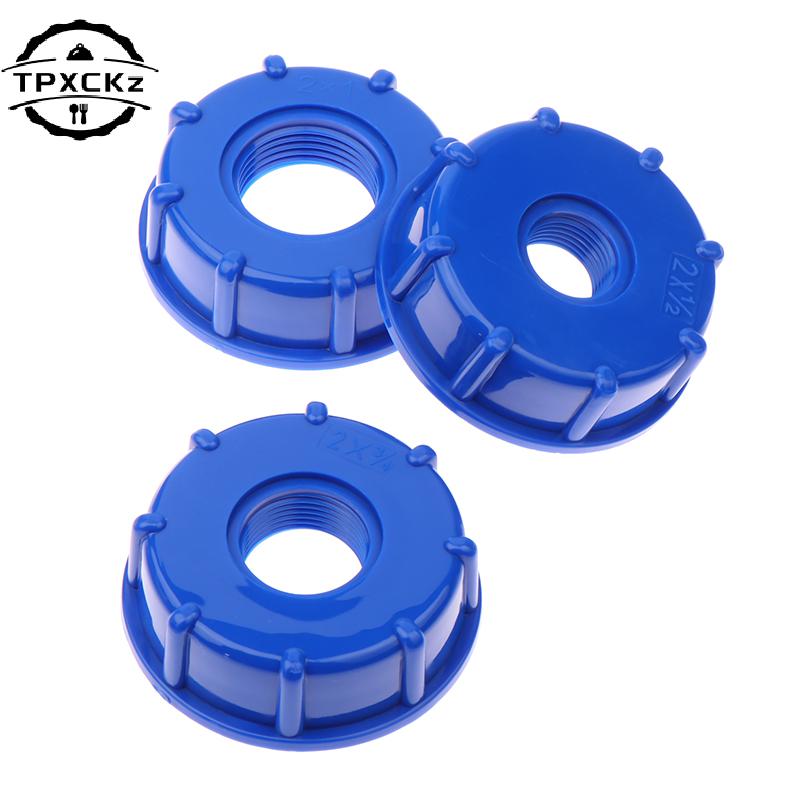 S60x6 IBC Wassertank Reduzieradapter Tote Adapter 1/2 Zoll 3/4 Zoll 1 Zoll Gartenschlauch Gallonen Wassertank Adapter