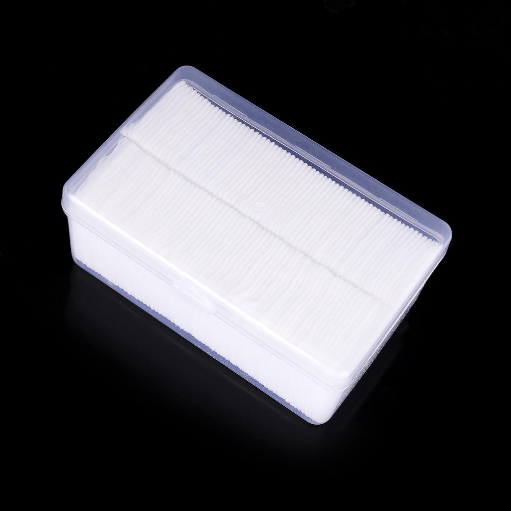 Transparent Rectangular Plastic Cotton Pad Storage Box