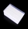 Transparent Rectangular Plastic Cotton Pad Storage Box